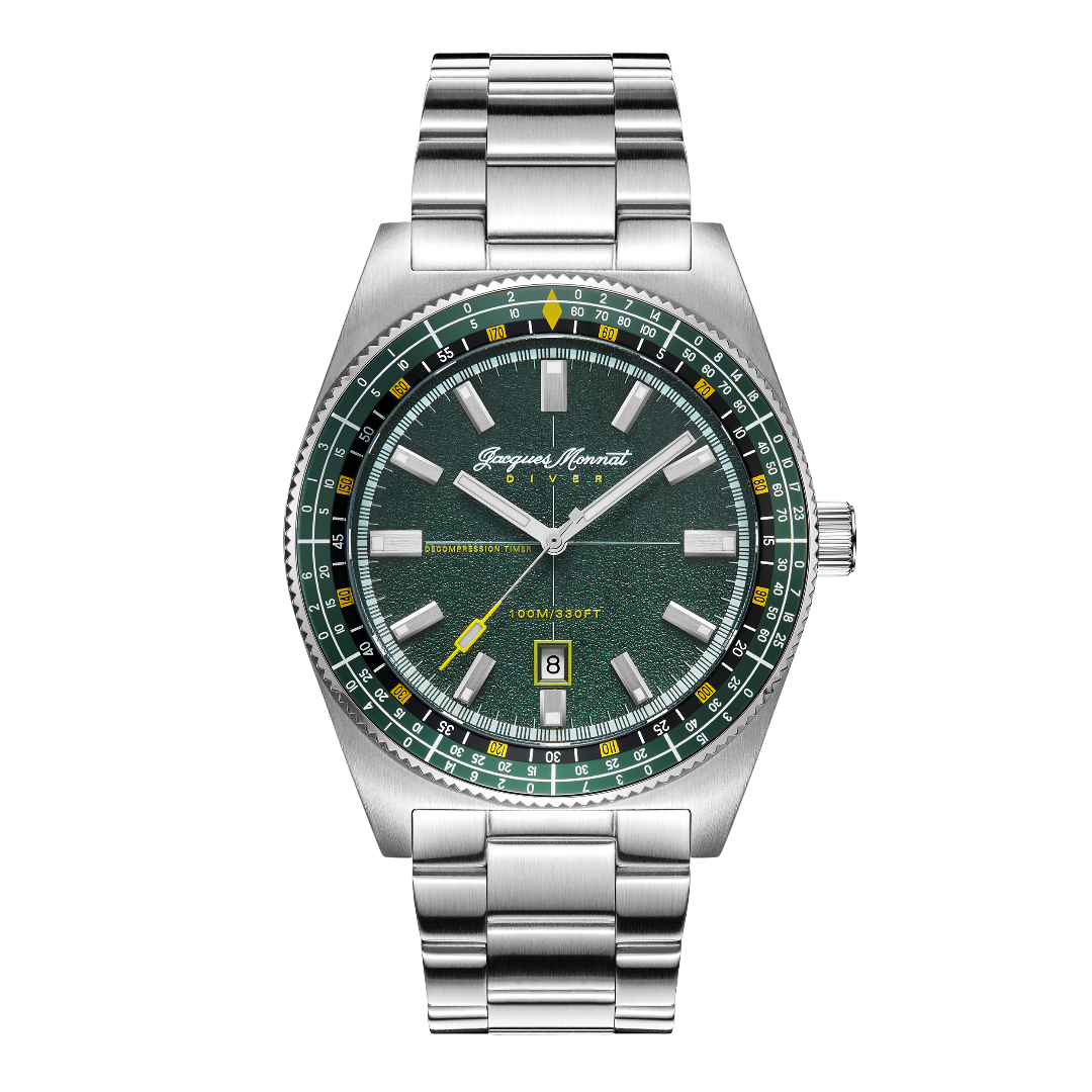Green / Steel