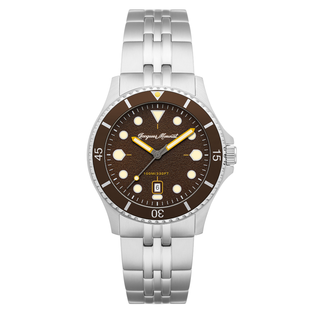 Brown / Steel