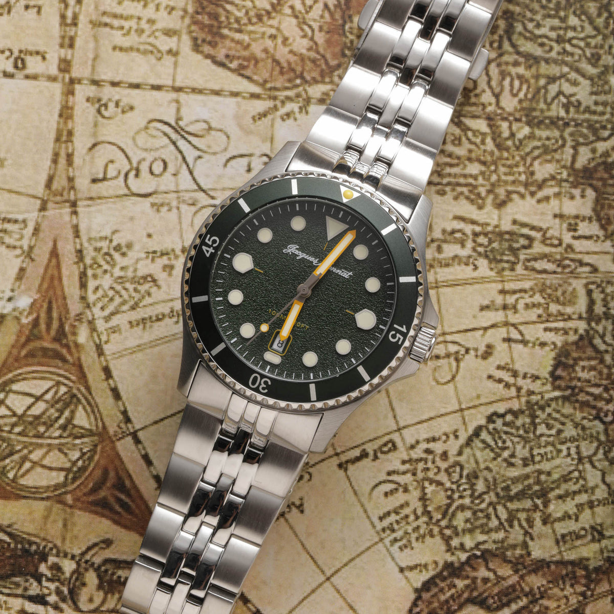 Green / Steel